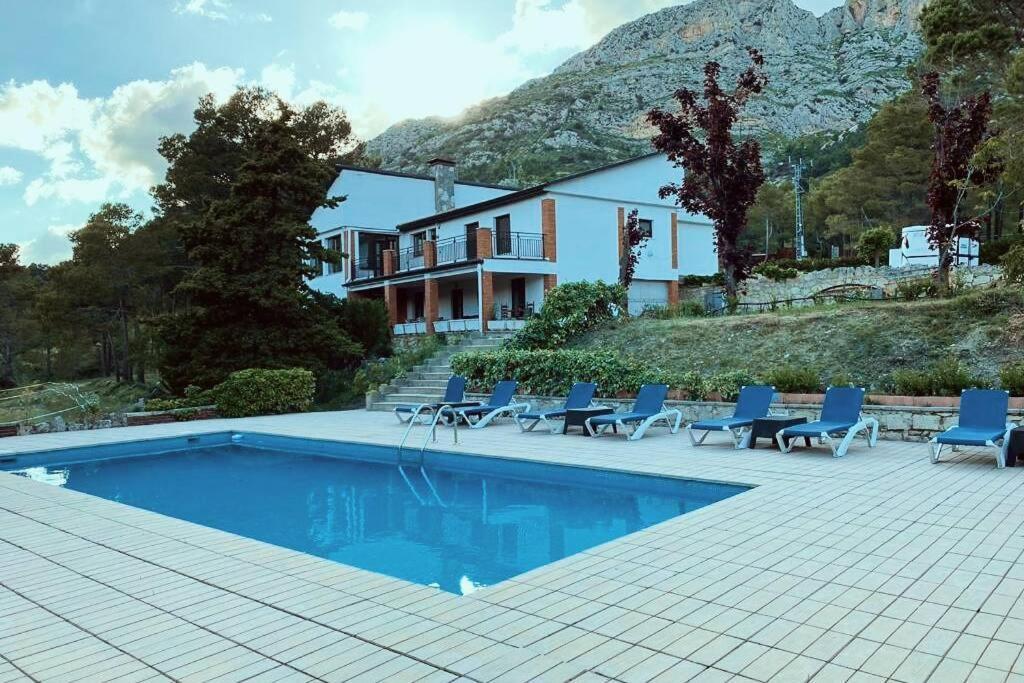 Mas Del Cel - Casa Rural Confrides Kültér fotó